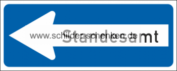 Spaßschild Standesamt