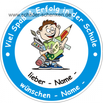 Schulanfang Junge