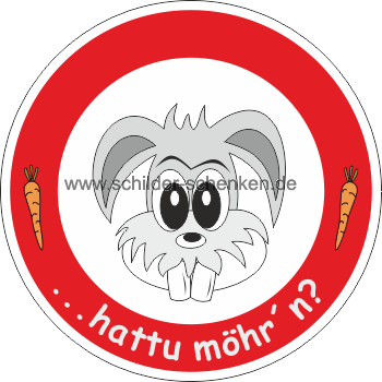 Schild Hattu Möhr´n