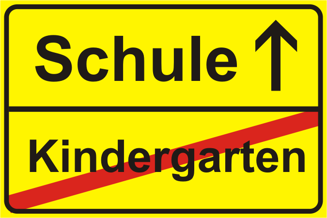 2 Stück Abschluss-Schärpen Für Kindergarten & Vorschule – Gelb, 120x8 Cm, Satinstoff Mit Bunten Buchstaben