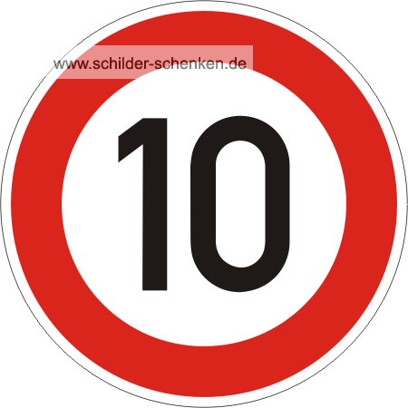 Schild Ronde 10