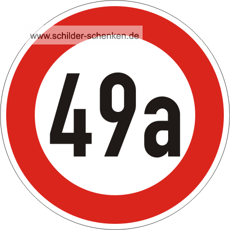 Schild Ronde 49a