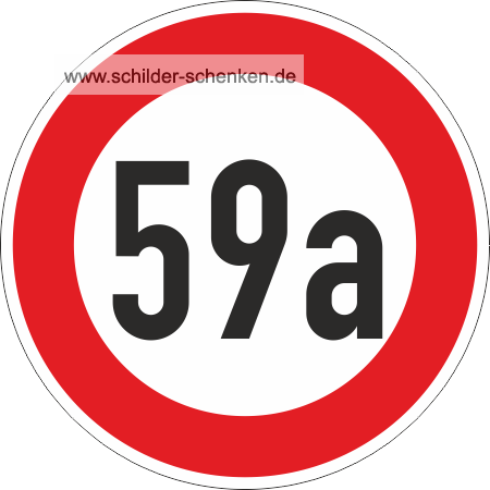 Schild Ronde 59a