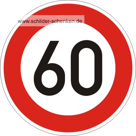 Schild Ronde 60