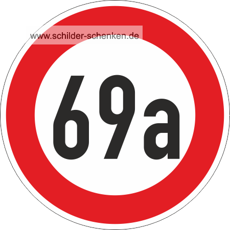 Schild Ronde 69a