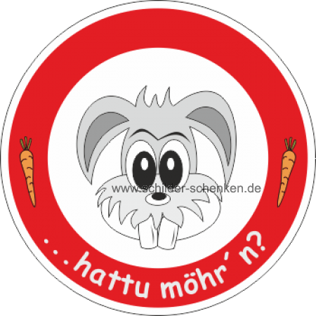Schild Hattu Möhr´n